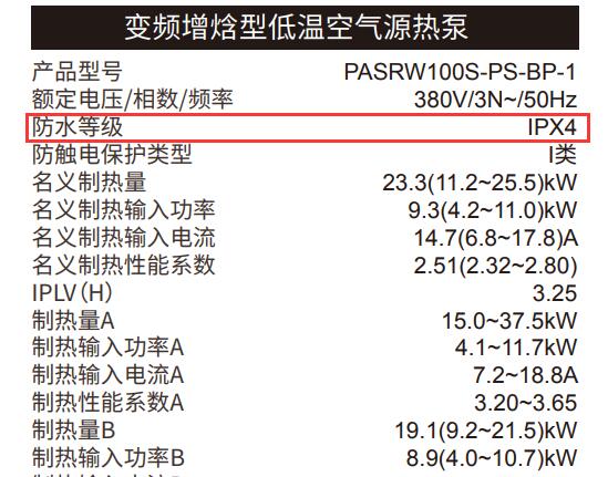 空氣源熱泵怎么通過(guò)看銘牌知道它的匹數(shù)